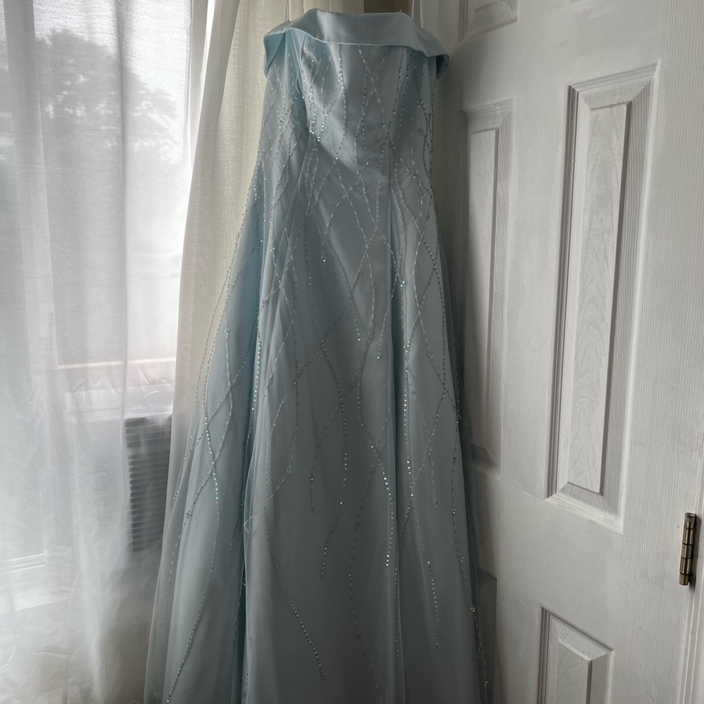 Strapless Vintage Prom Dress